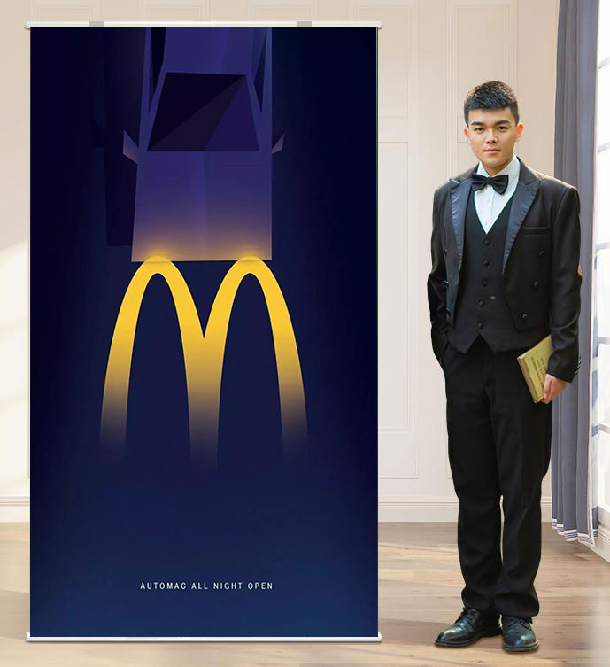 L Banner Stand